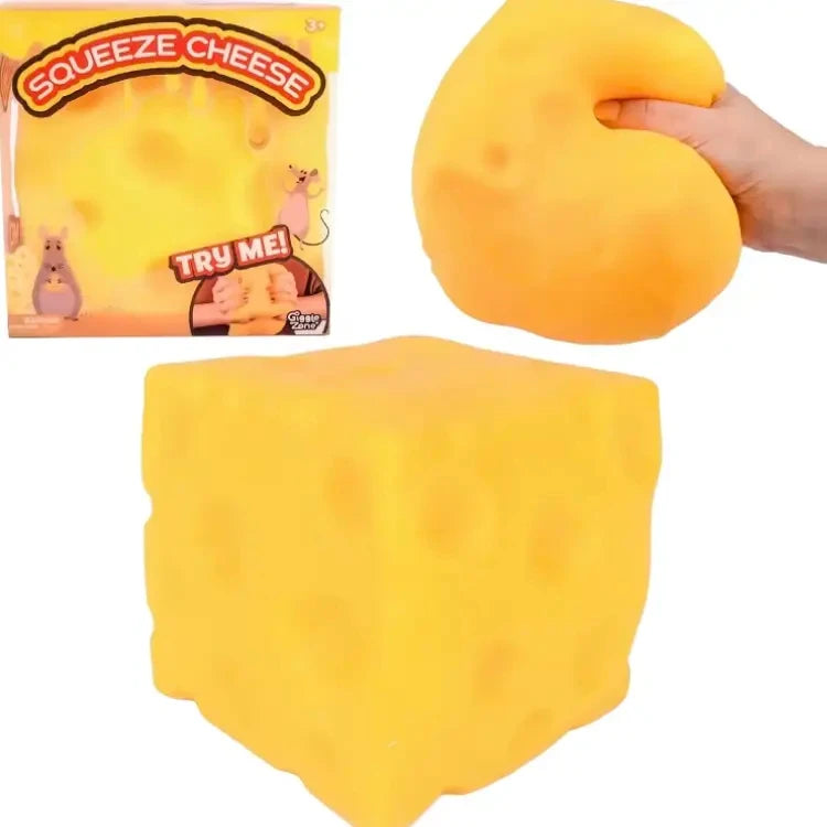 Jumbo Cheese Stress Squishy